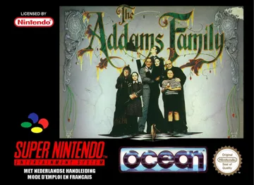 Addams Family, The (Europe) (En,Fr,De) box cover front